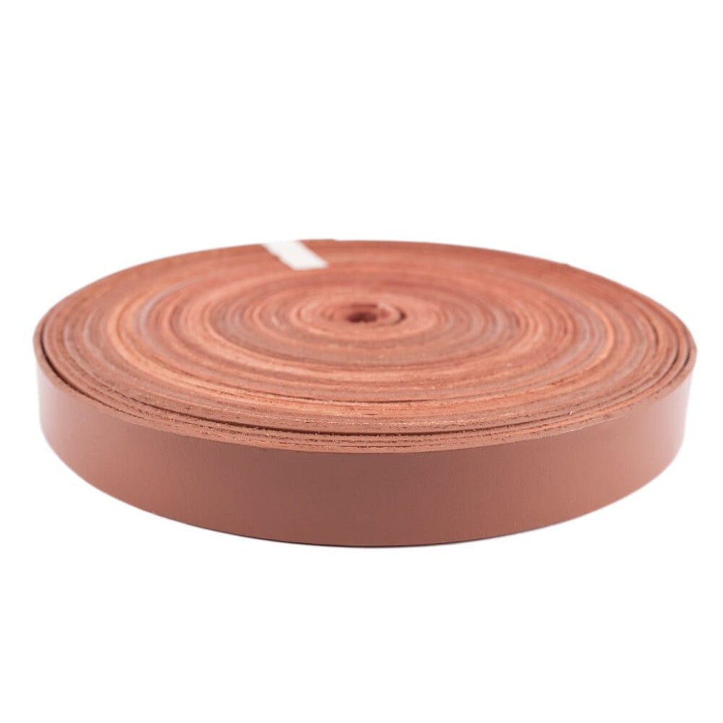 Skinnreim 2cm - Brun (Metervare)
