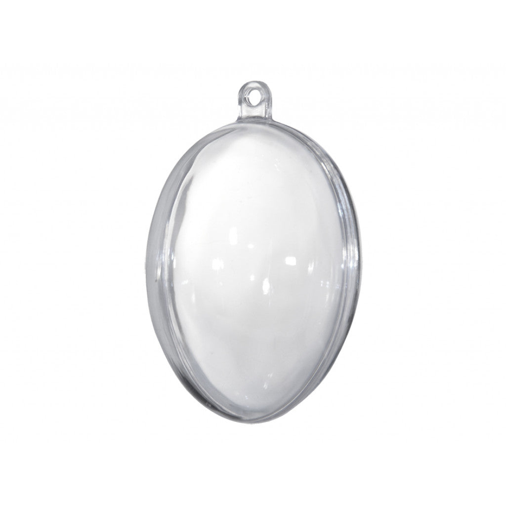 Plastegg transparent 5stk - 60mm