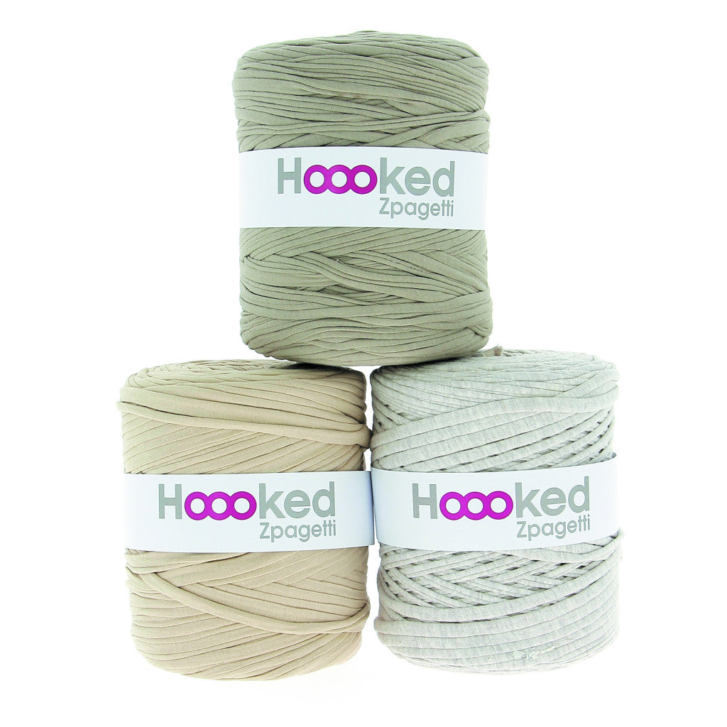 Hoooked Zpagetti, 700g - Beige shades
