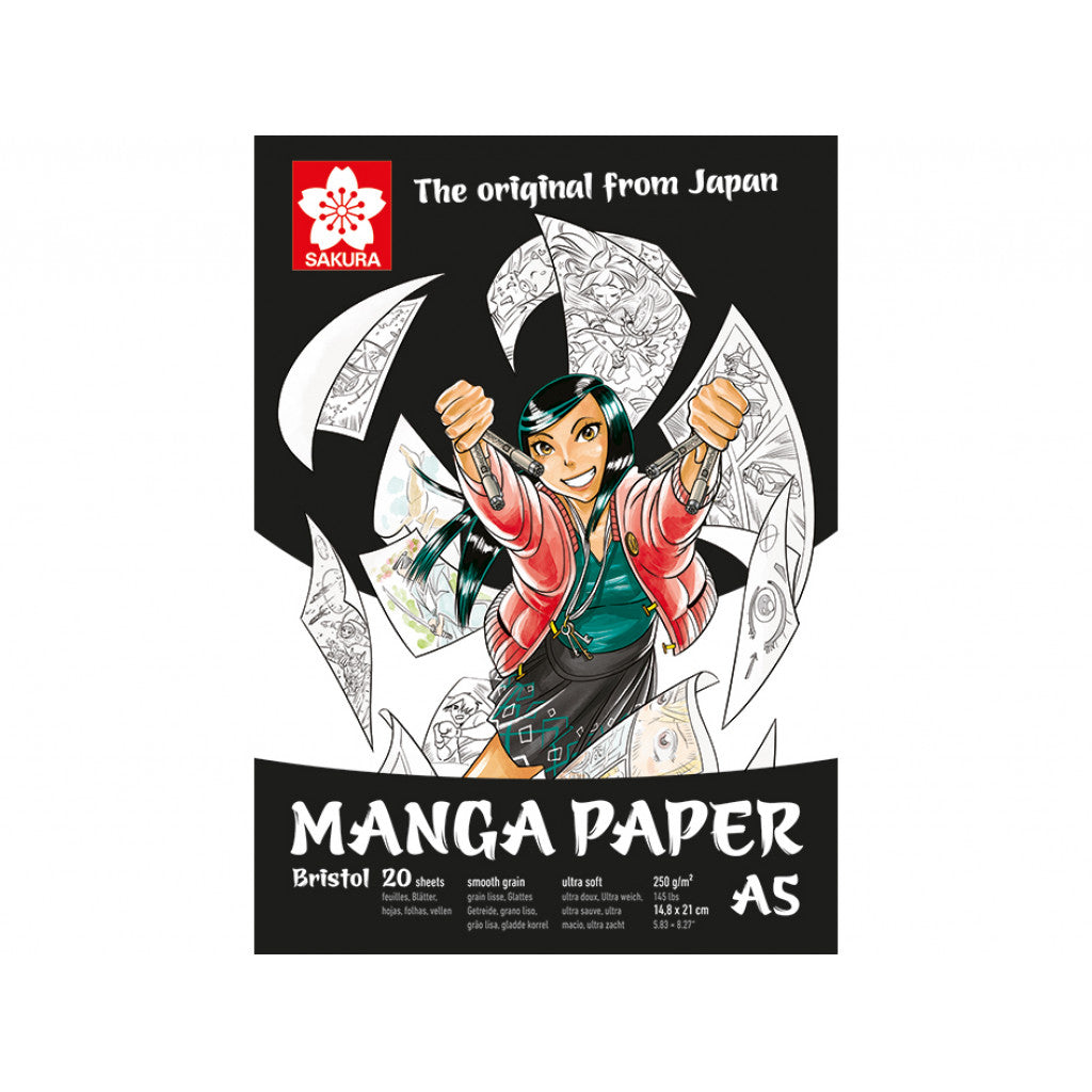 Sakura Manga Paper A5 - 20 ark - 250g