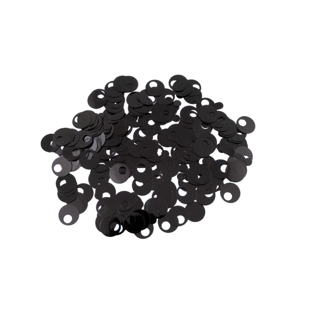 Paljett 10mm Sort 8022