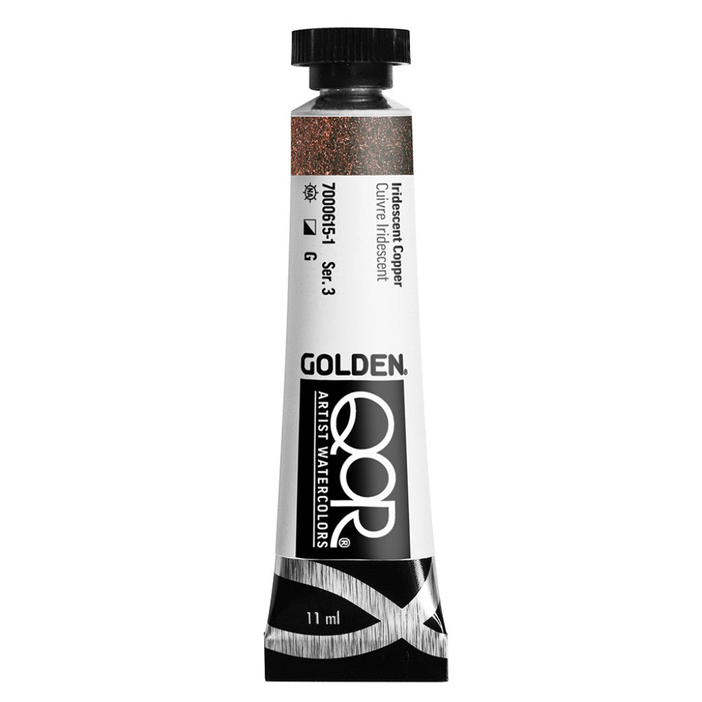 QoR Artist Watercolors tube 11ml - Iridescent Copper
