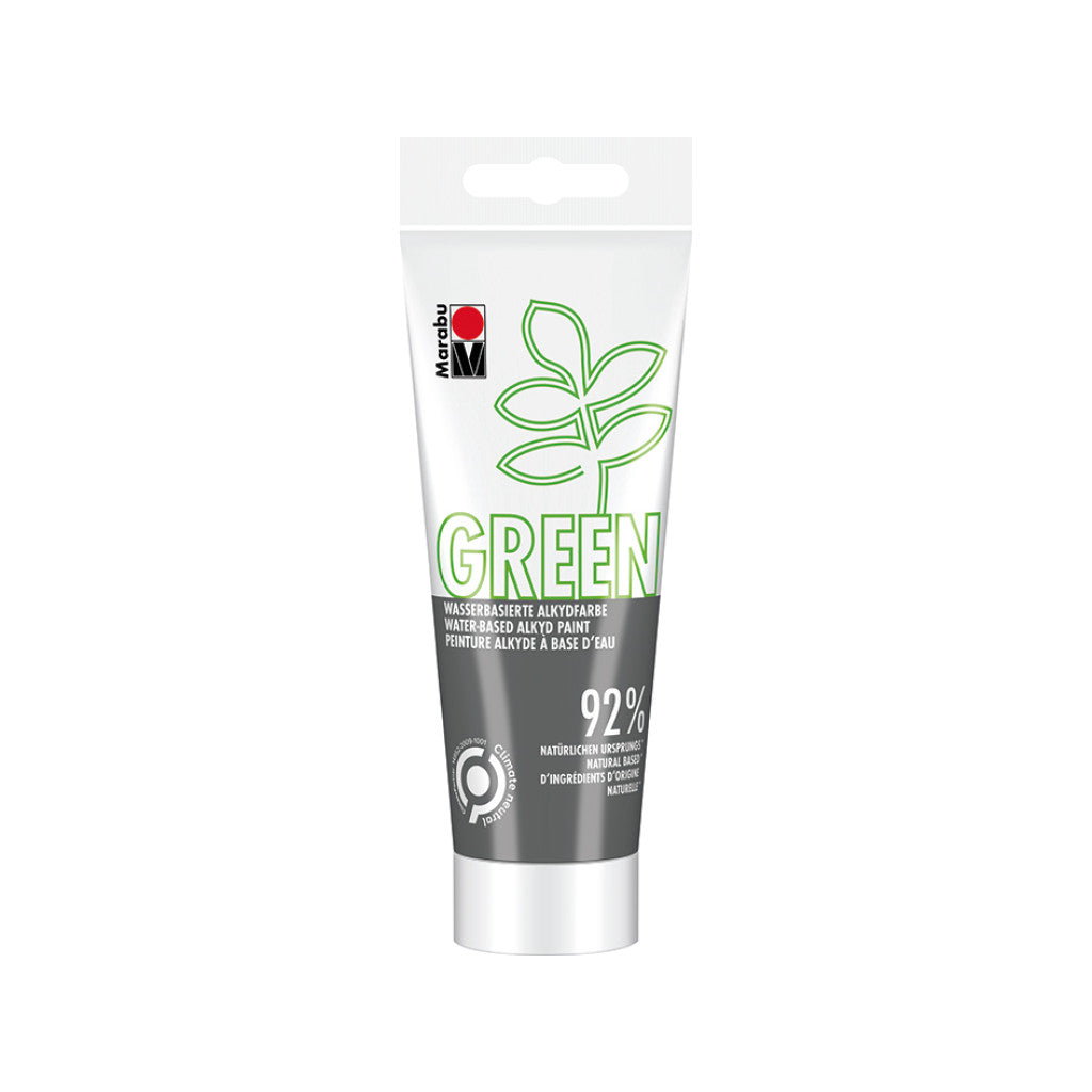 Vegansk Maling, Marabu Green Alkydmaling 100ml - 174 Slate