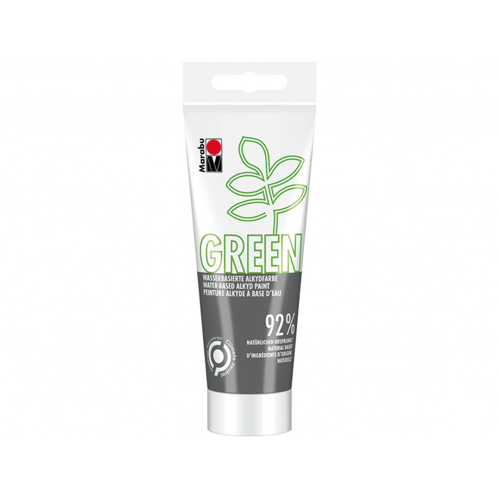 Vegansk Maling, Marabu Green Alkydmaling 100ml - 174 Slate