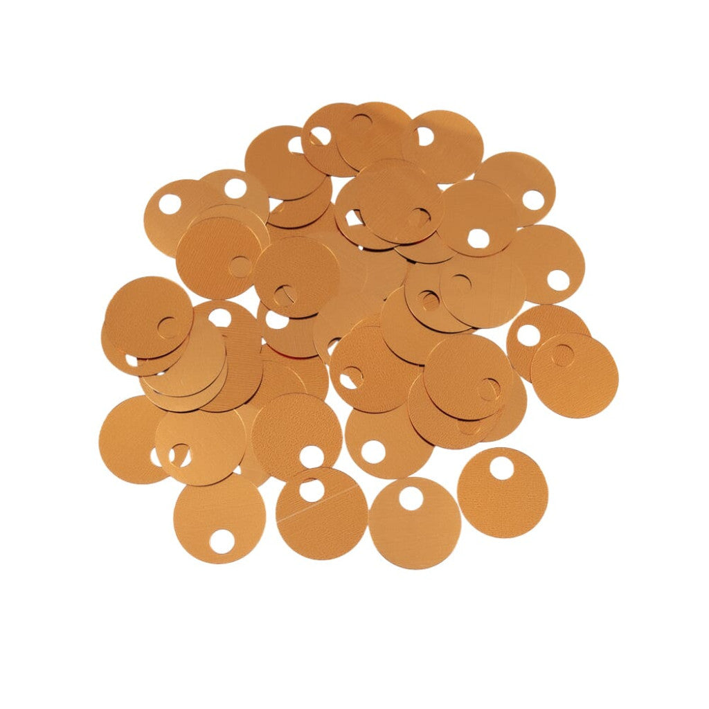 Paljett 20mm Kobber 8077