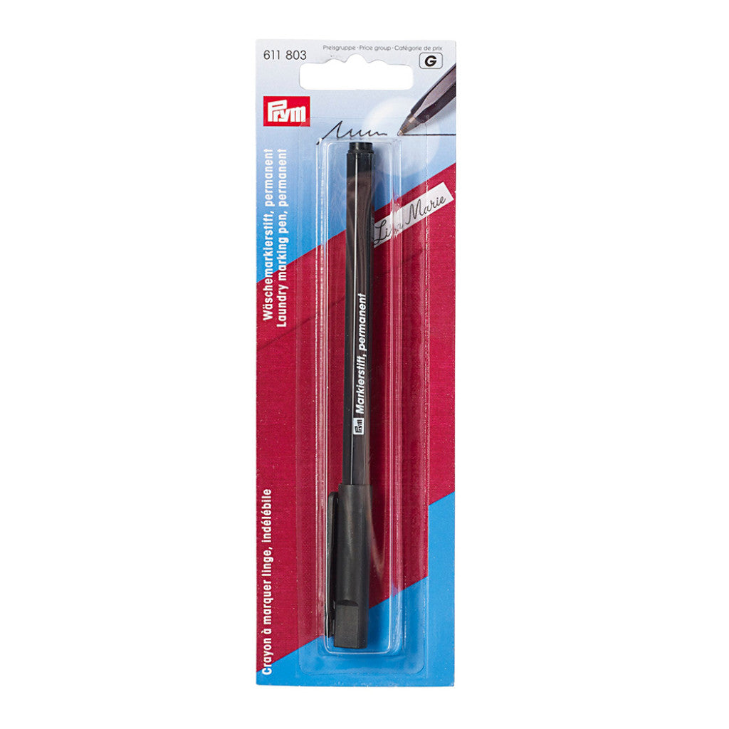 Prym Merkepenn permanent - Sort
