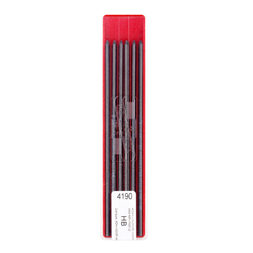 Koh-i-Noor Grafittminer 2mm HB (12 stk)