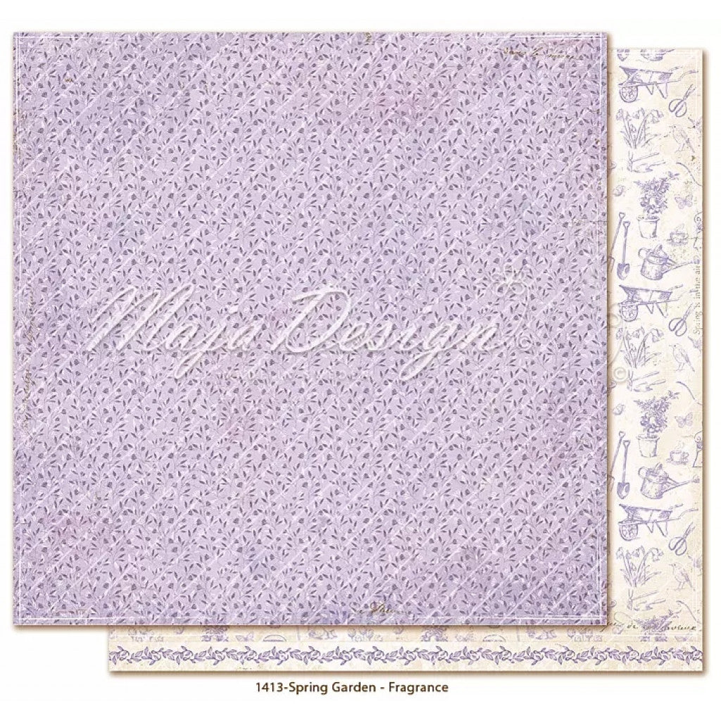 Mønsterark, Maja Design Spring Garden, 12"x12" - Fragrance