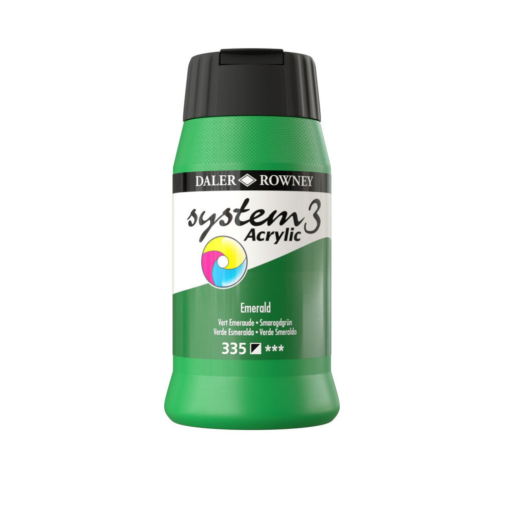 Daler Rowney - System3 500ml - 335 Emerald