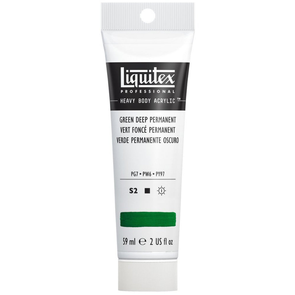 Liquitex Heavy Body 59 ml - 350 Green Deep Permanent S2