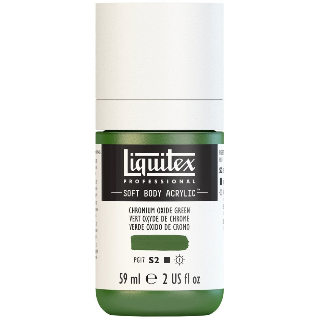 Liquitex Soft Body 59ml - 166 Chromium Oxide Green S2