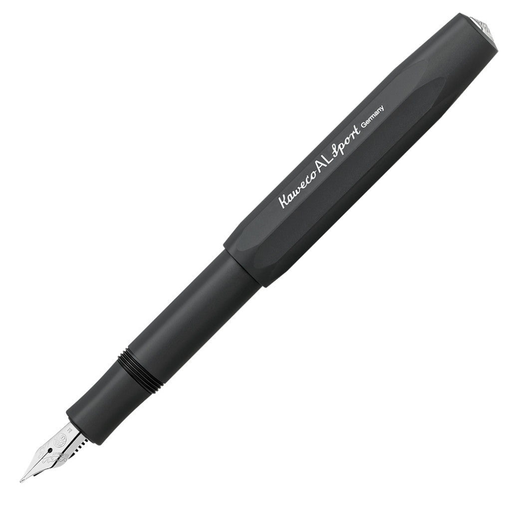 Kaweco AL Sport Fyllepenn - F 0.7mm - Black