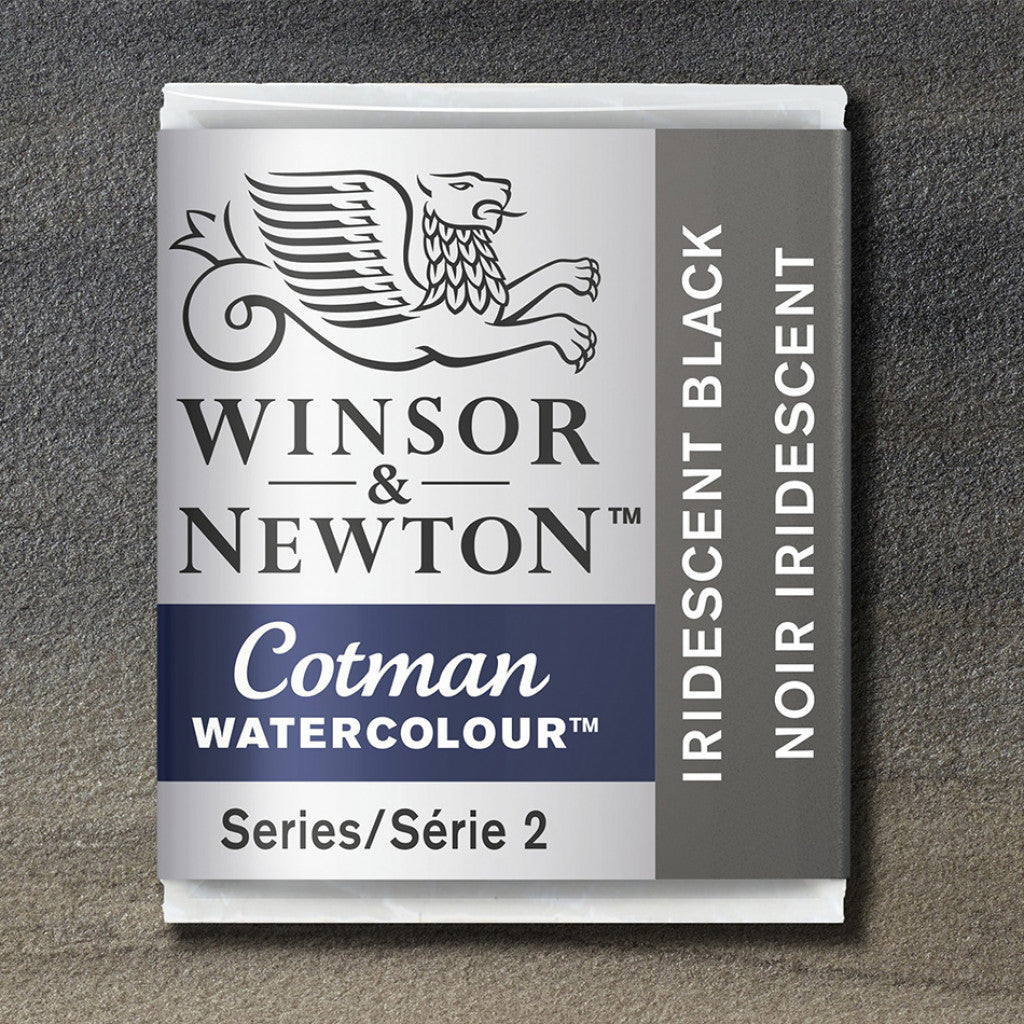 W&N - Cotman Water Colour HP - 473 Iridescent Black