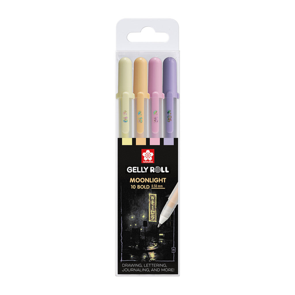 Sakura Gelly Roll Moonlight 10 Bold Sett 4stk - Sunrise