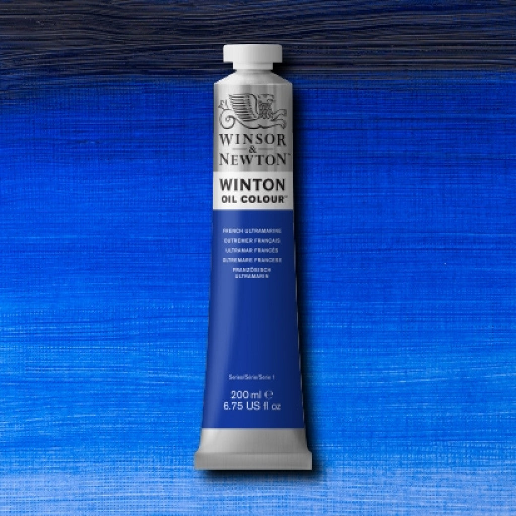 W&N - Winton Oil 200ml - 263 French Ultramarine