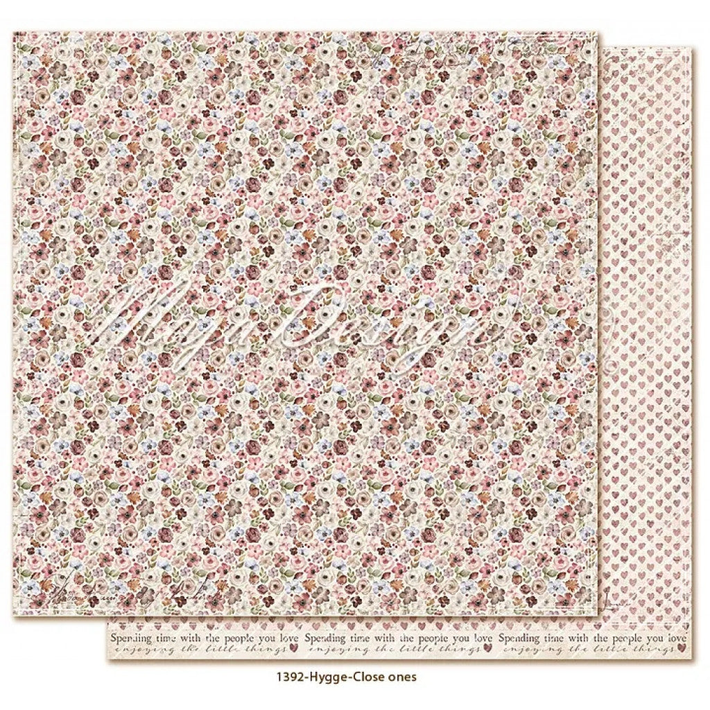 Mønsterark, Maja Design Hygge, 12"x12" - Close Ones