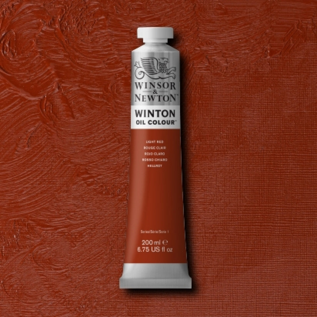 W&N - Winton Oil 200ml - 362 Light Red