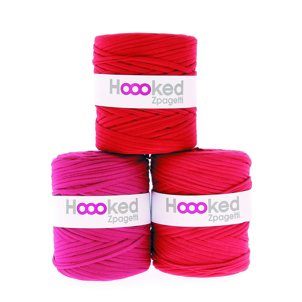 Hoooked Zpagetti, 700g - Fiesta Red Shades