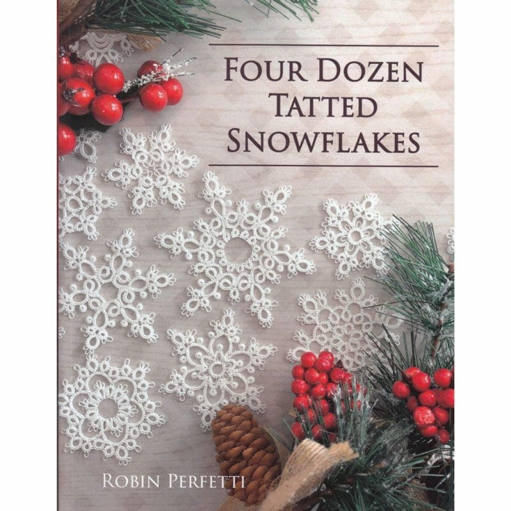 Four Dozen Tatted Snowflakes by Robin Perfetti, T577