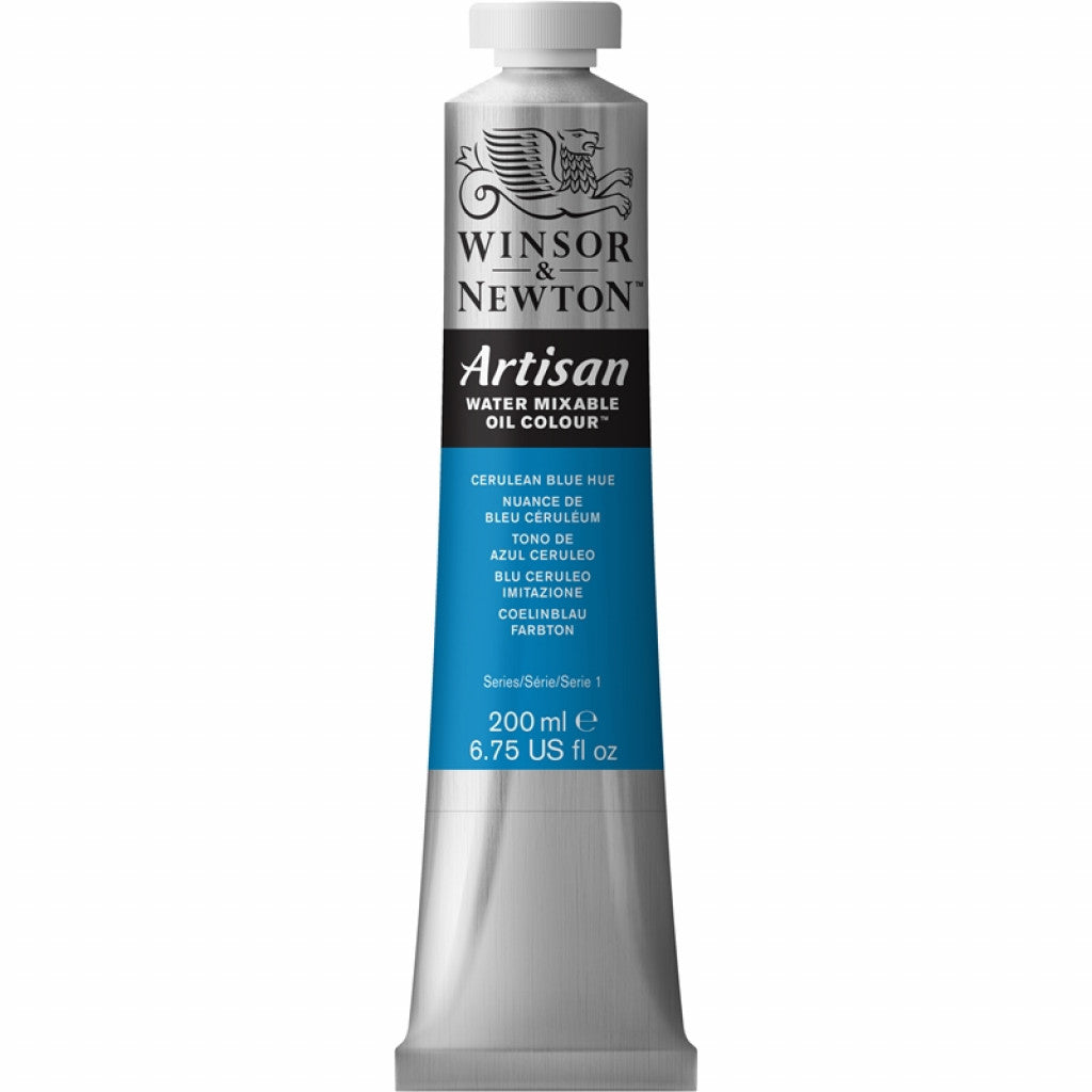 W&N - Artisan Water Mixable Oil 200ml - 138 Cerulean Blue Hue
