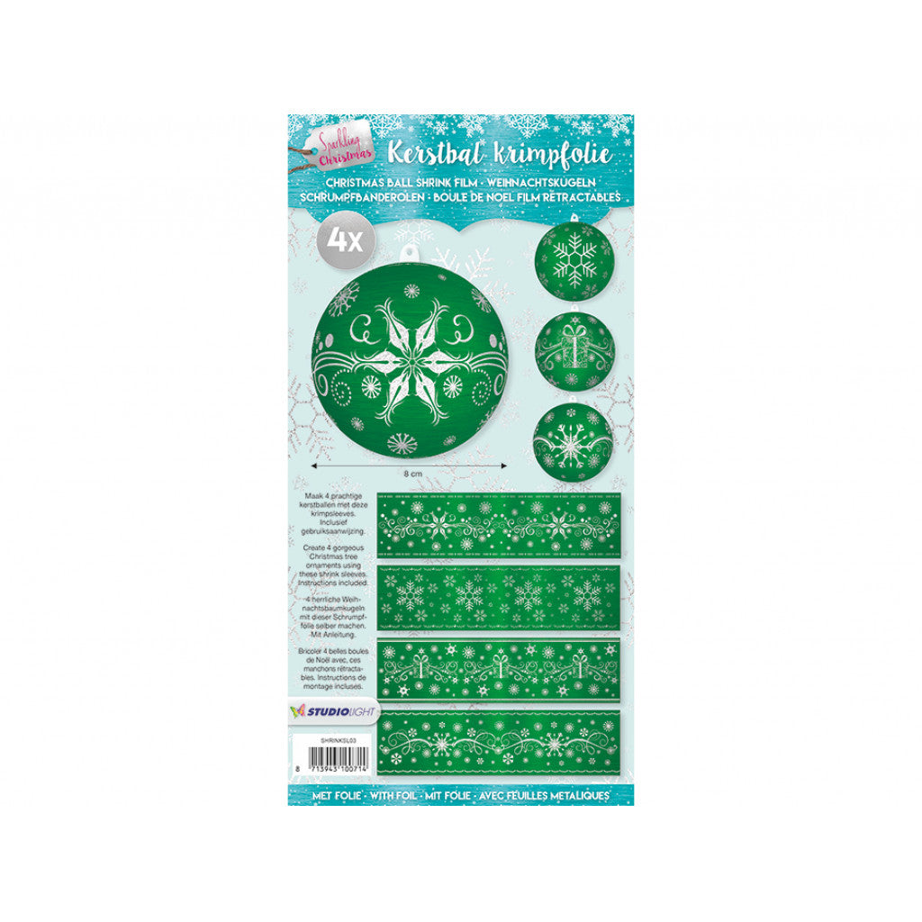 Studio Light Christmas Sleeves - Sparkling Christmas 03