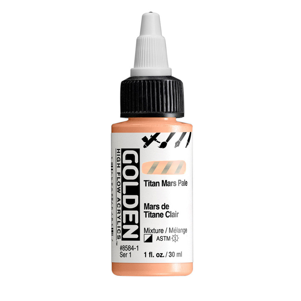 Golden High Flow Acrylics 30ml - Titan Mars Pale