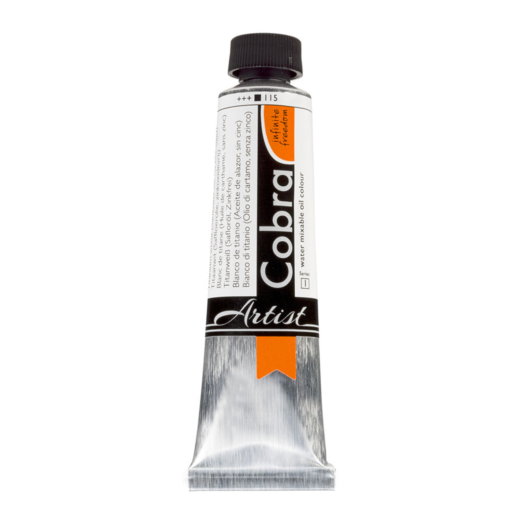 Cobra Artist 40ml - 115 Titanium White (S.)