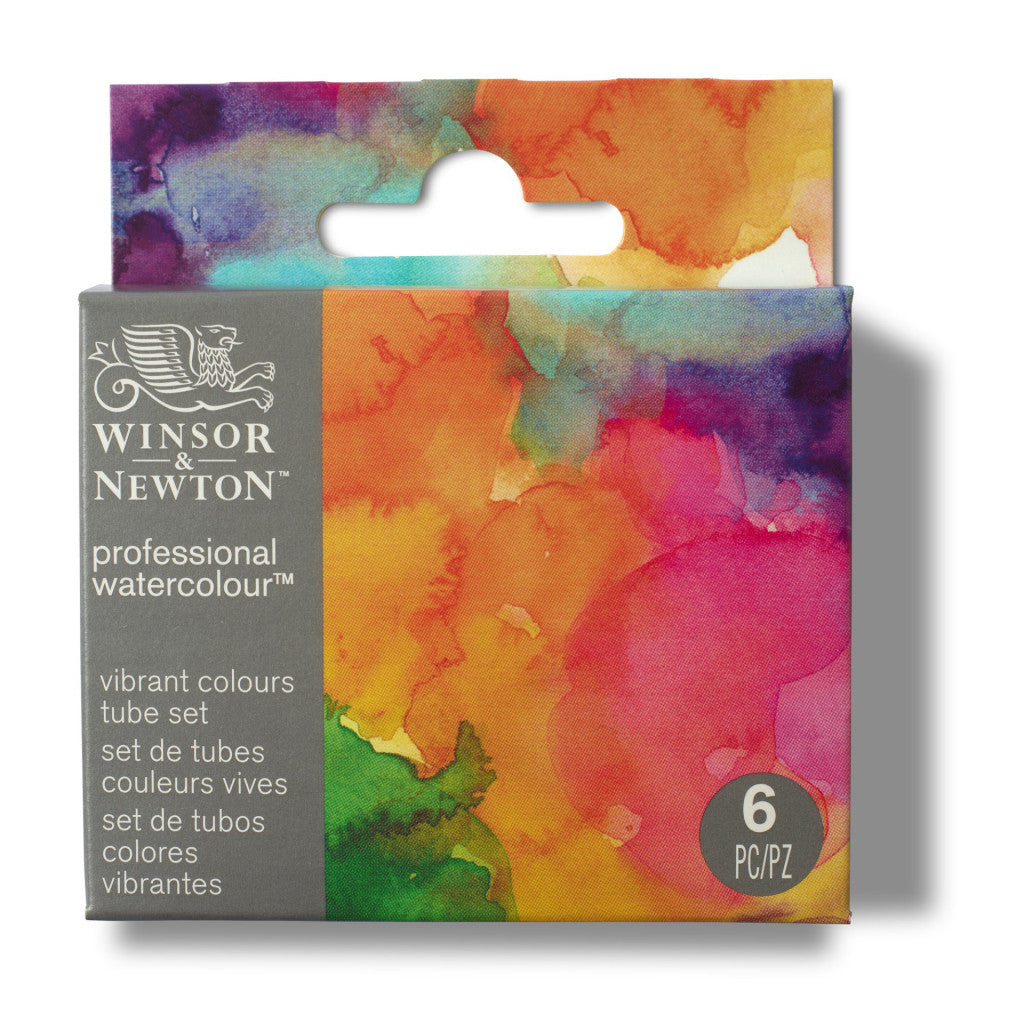 Winsor & Newton Professional Watercolor - Vibrant Sett, 6x5ml