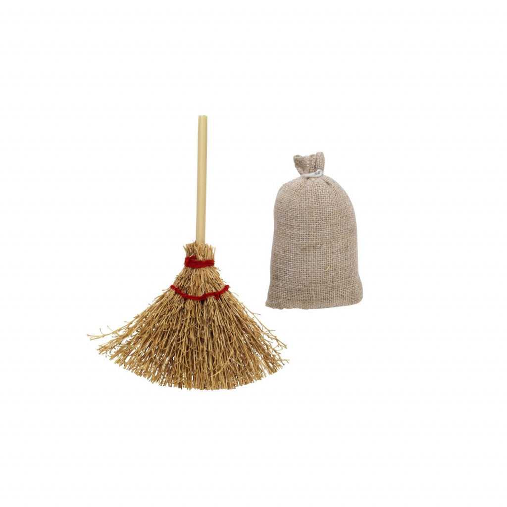 Kost Og Sekk 10 Og 5,5 Cm