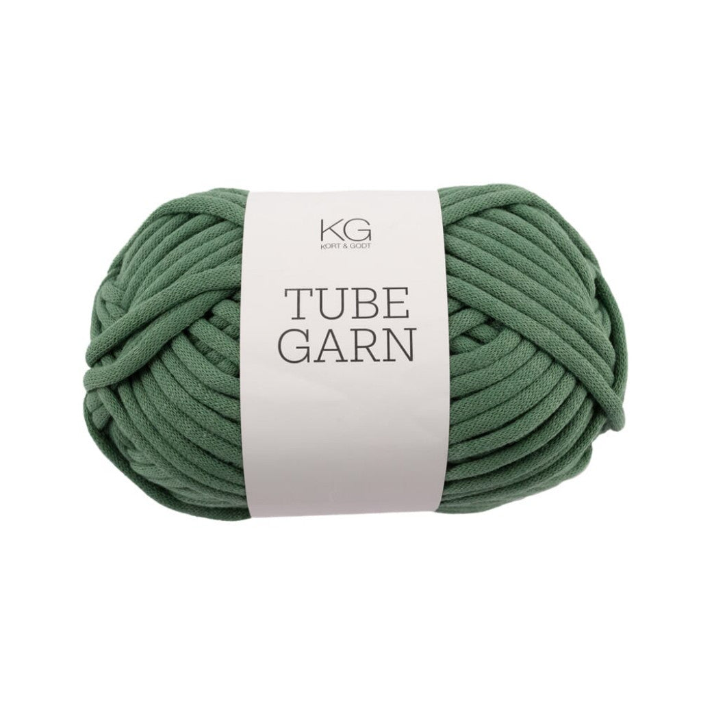 Tubegarn 4mm - 6216 Grønn