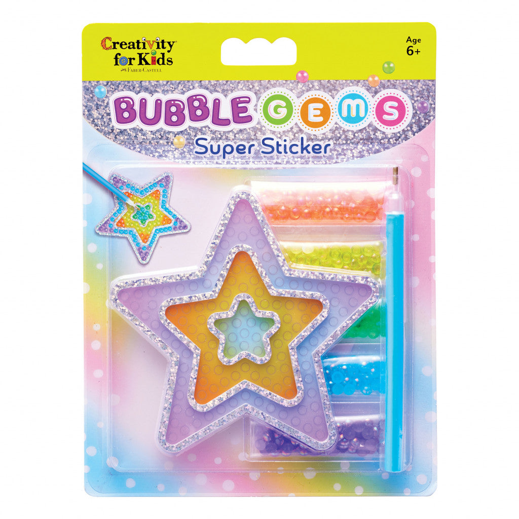 Bubble Gems Super Sticker Kit - Star