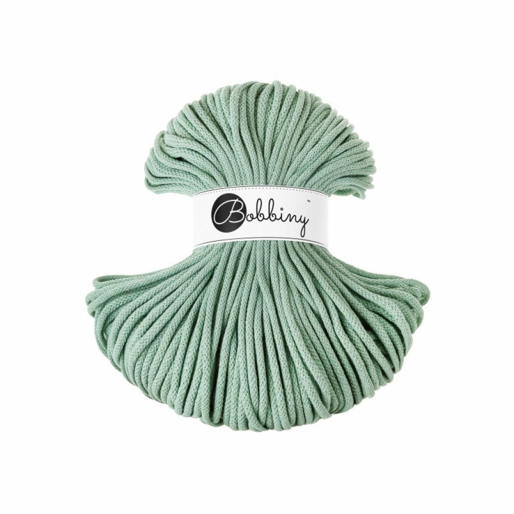 Bobbiny Braided Cord 5mm 100m - Aloe