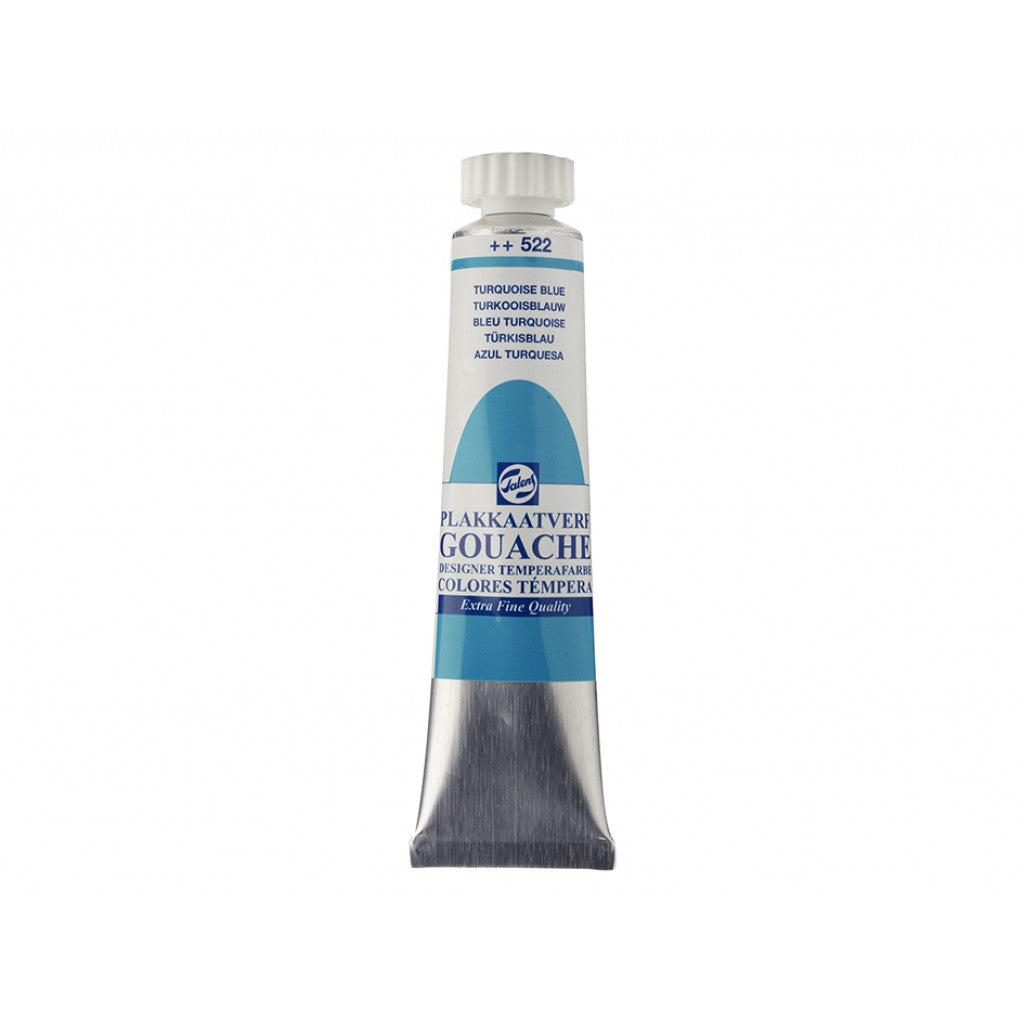 Talens Designer Gouache 20ml - 522 Turquoise blue
