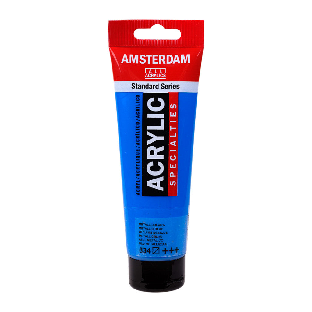 Amsterdam Standard 120ml - 834 Metallic Blue