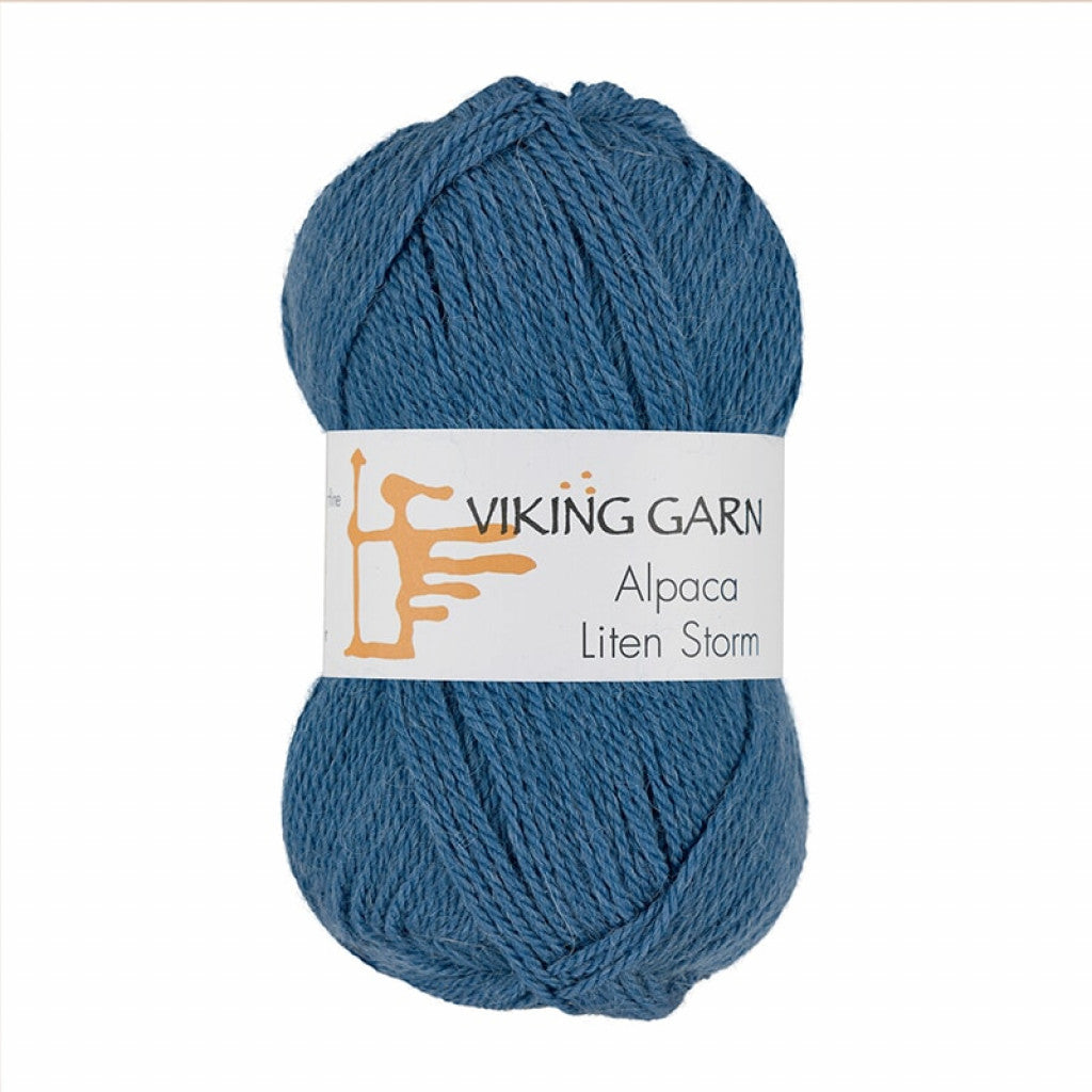 Alpaca Liten Storm - 724 Mellomblå