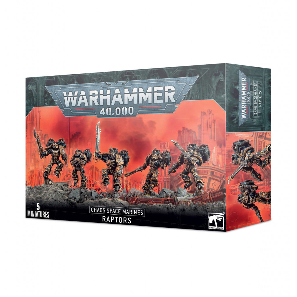 Warhammer 40K, Chaos Space Marines - Chaos Space Marines: Raptors