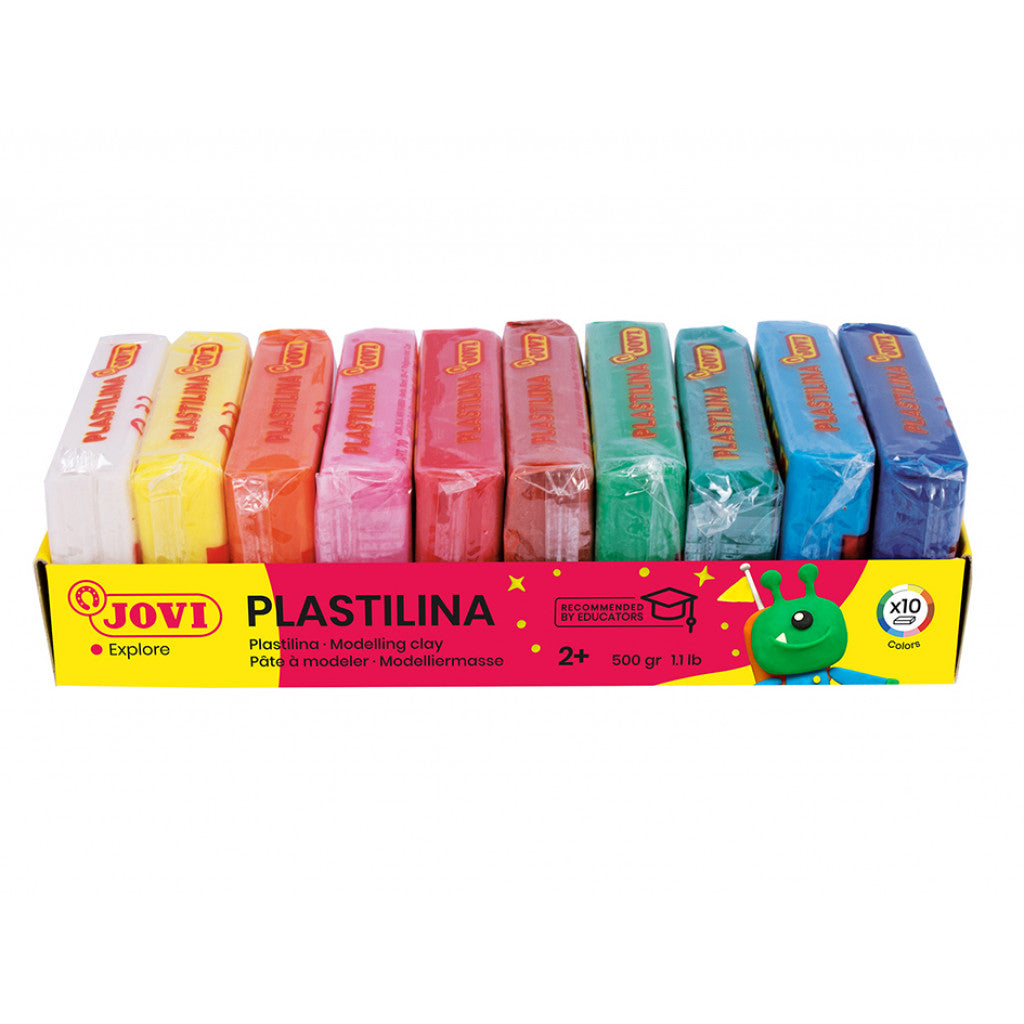 Jovi Plastilina 10 x 50g - Mix