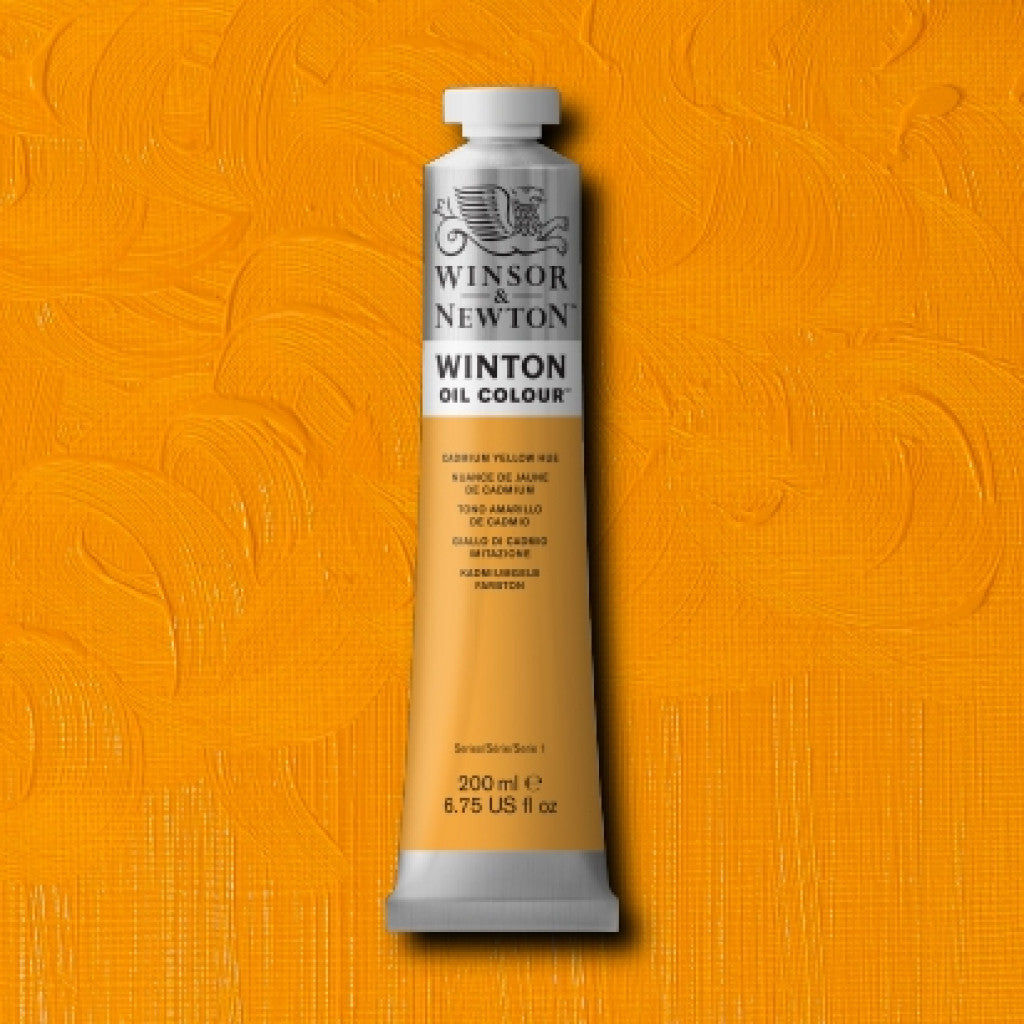 W&N - Winton Oil 200ml - 109 Cadmium Yellow Hue