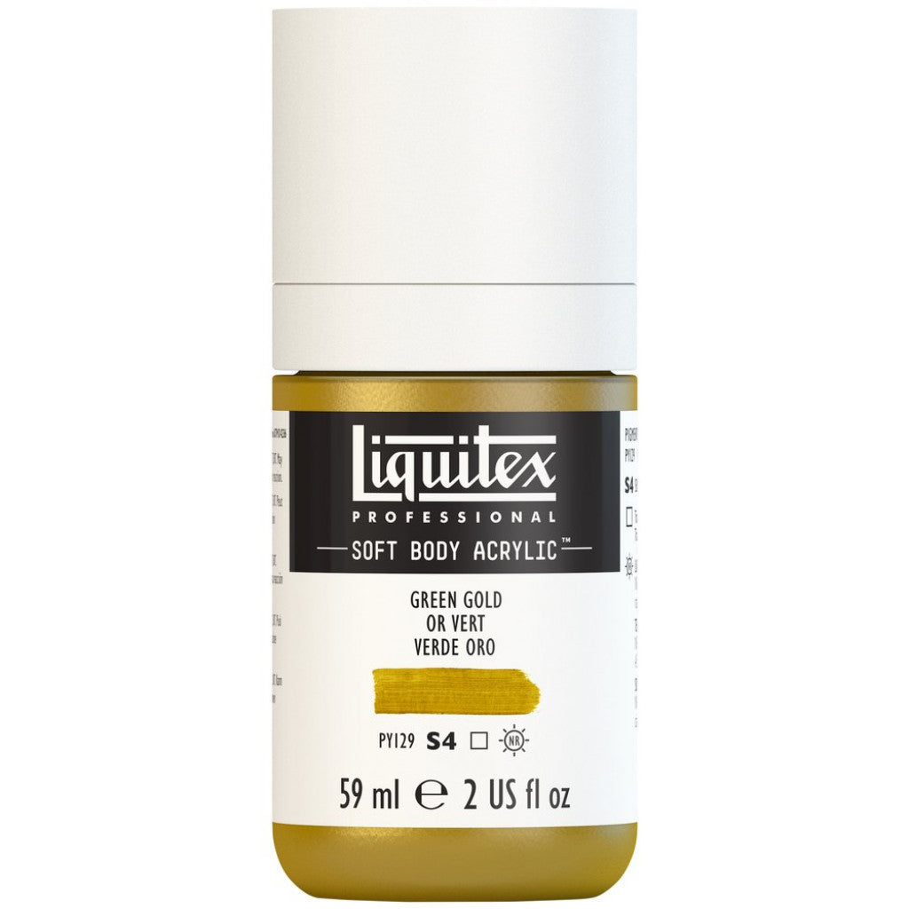 Liquitex Soft Body 59ml - 325 Green Gold S4