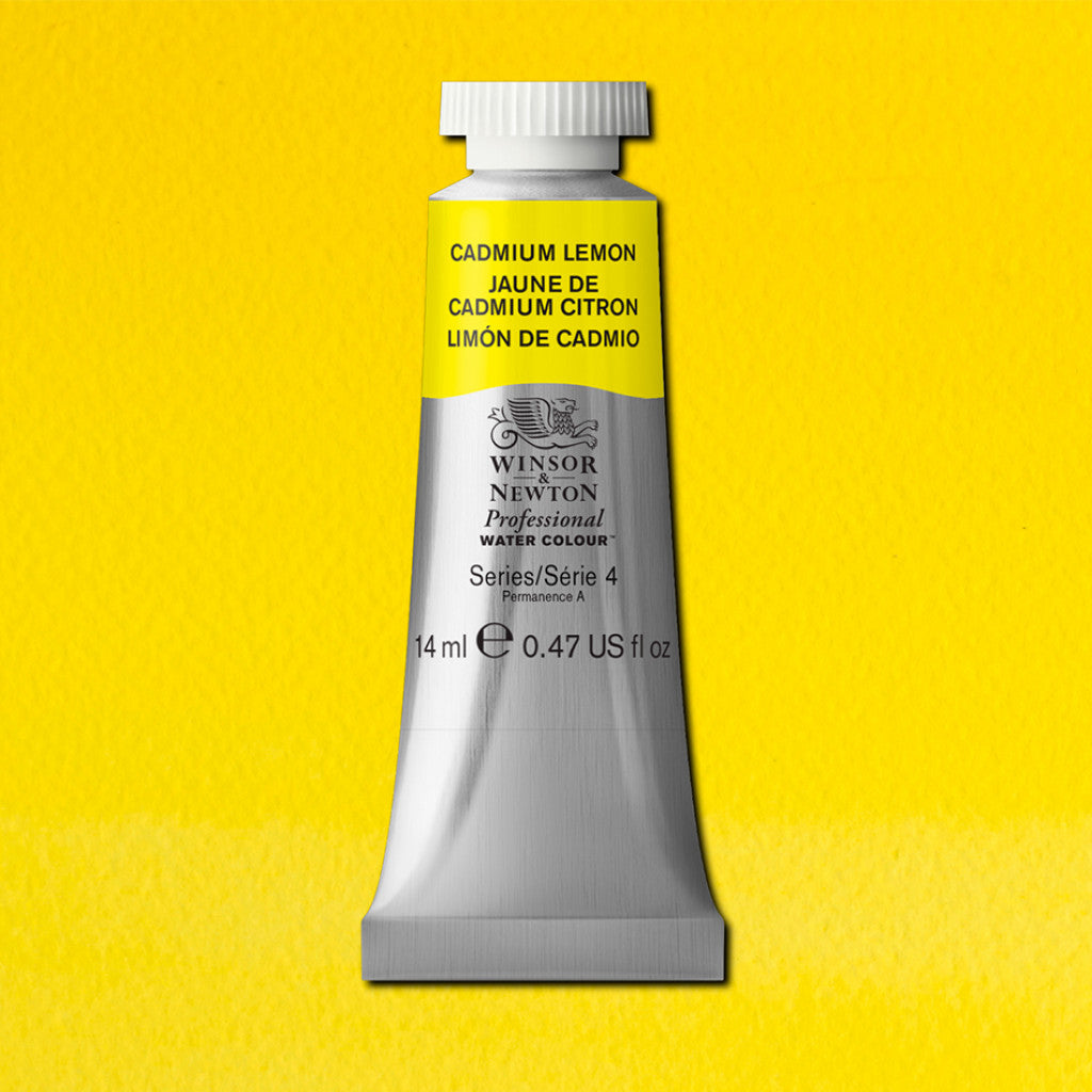 W&N - Artists Water Colour 14ml - 086 Cadmium Lemon
