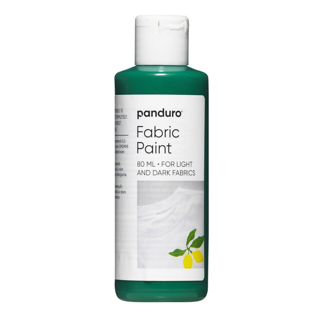 Tekstilmaling (Fabric Paint) 80ml - Green