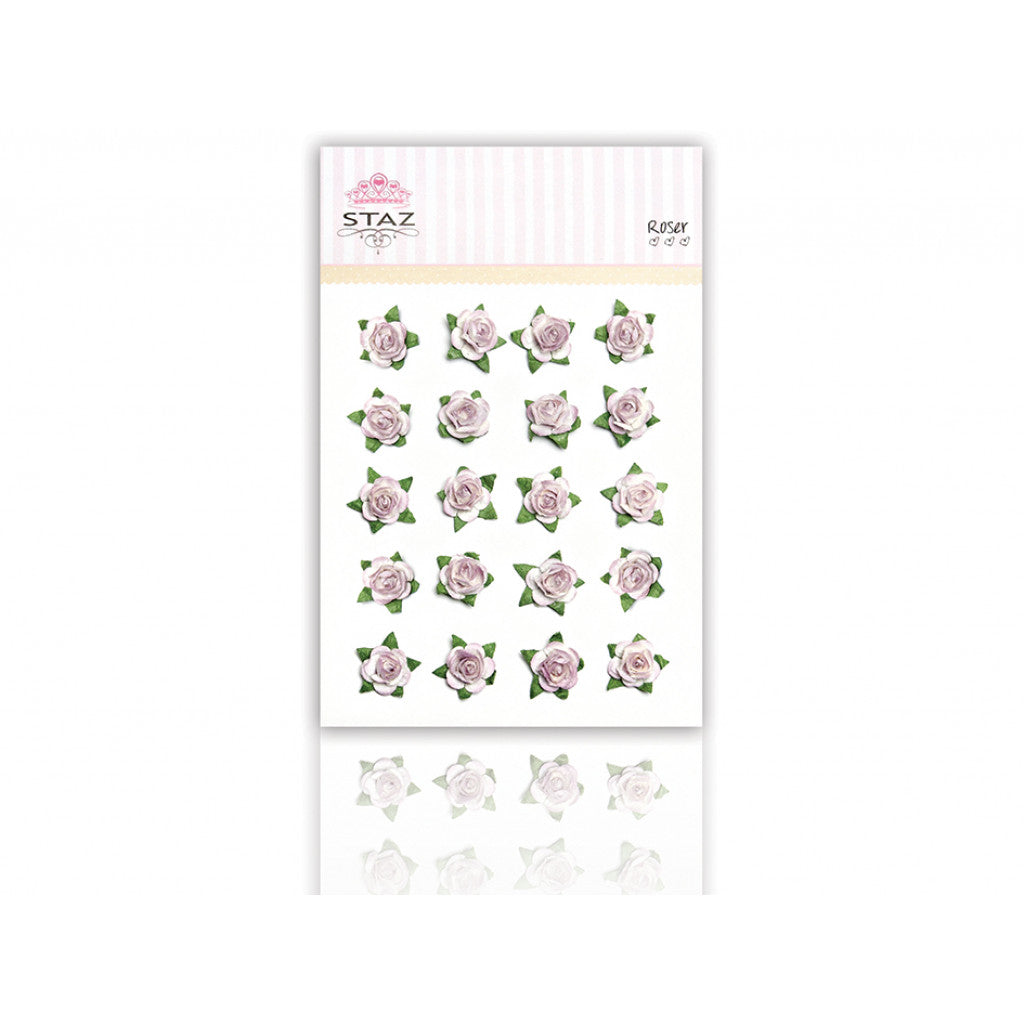 Staz Rose - 10mm - Lavendel - 20stk