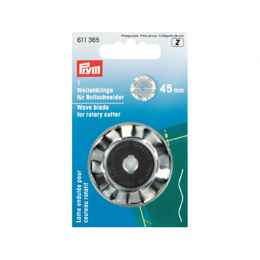 Prym Bølgeblad til Rullekniv 45mm