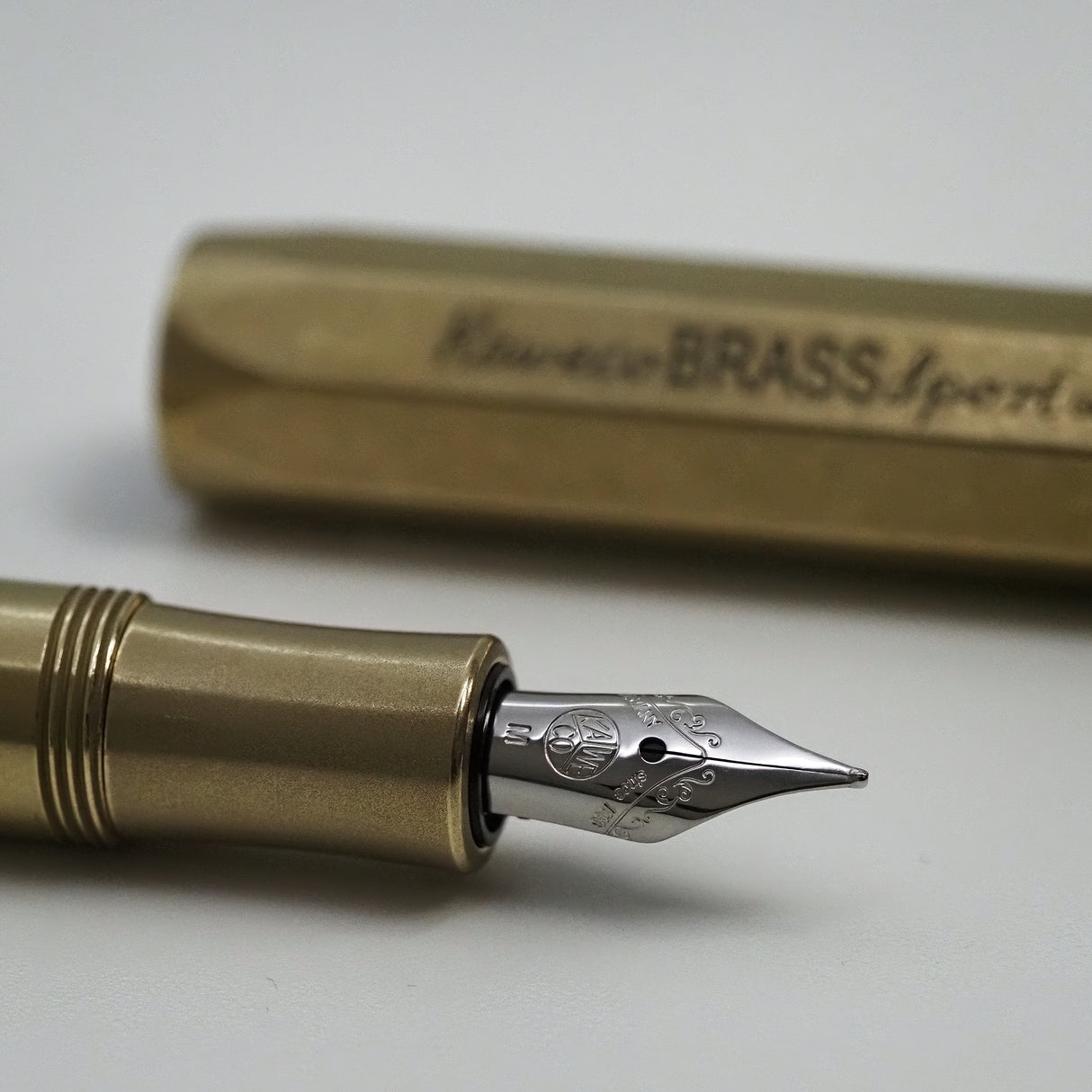 Kaweco Brass Sport Fyllepenn - M 0.9mm