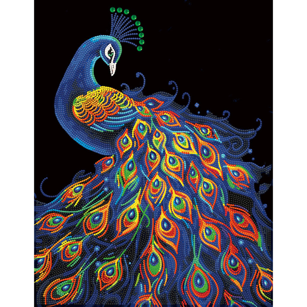 Diamond Dotz - Neon Noir - Neon Peacock