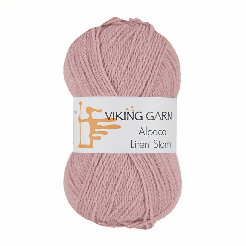 Alpaca Liten Storm - 766 Lys rosa