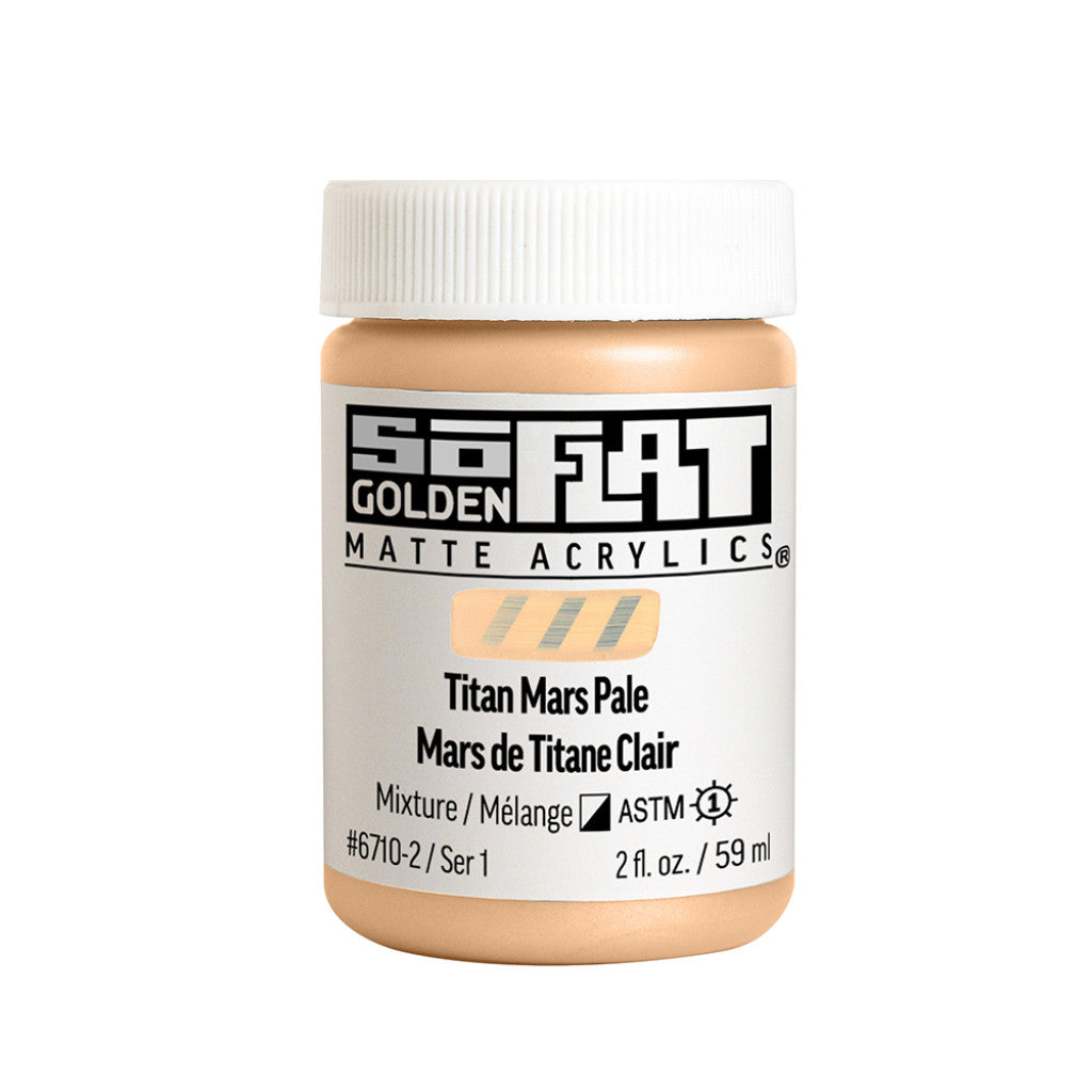 Golden SoFlat Acrylics 59ml - Titan Mars Pale