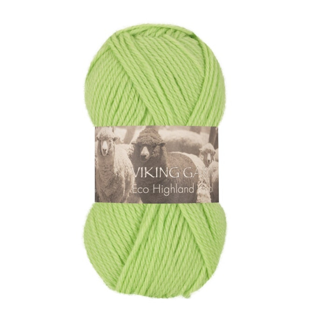 Eco Highland Wool - 231 Lys grønn