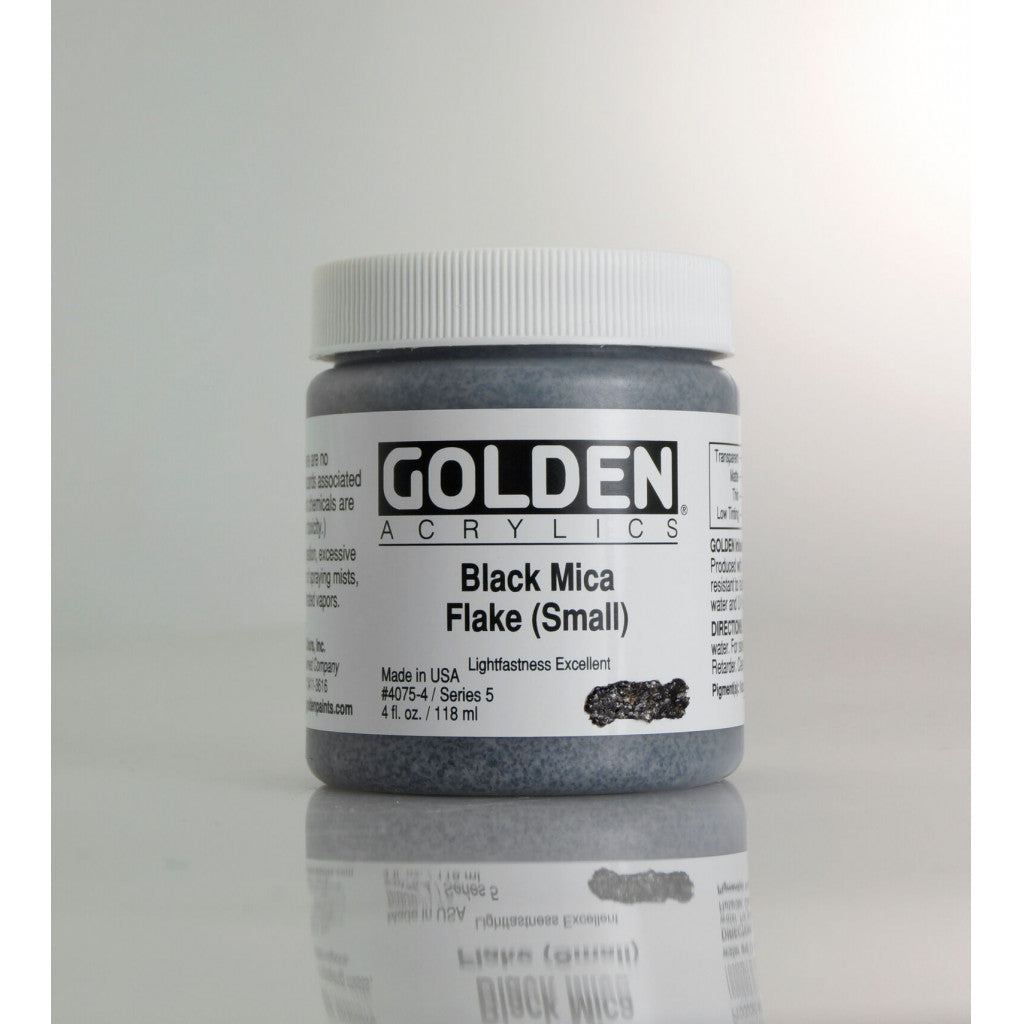 Golden - Heavy Body 118ml - 4075-4 Iridescent Black Mica Flake