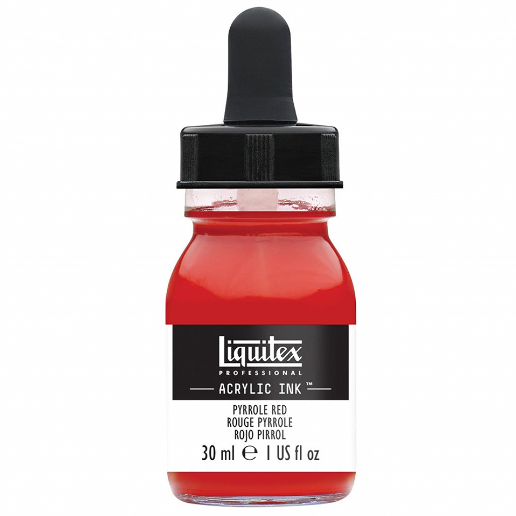 Liquitex Artists Acrylic Ink, 30 ml - 321 Pyrrole Red